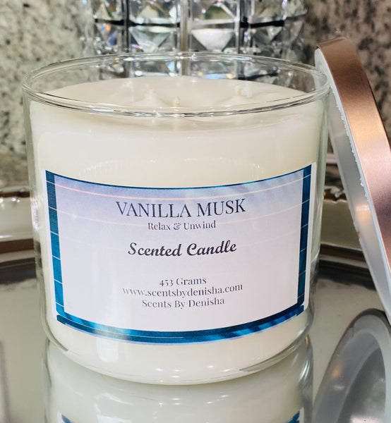 Vanilla Musk Large Candle